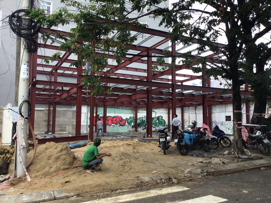 Thi công nhà thép tiền chế tại Sơn Trà Đà Nẵng