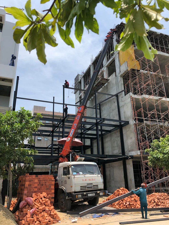 Thi công nhà thép tiền chế tại Đà Nẵng quận Hải Châu