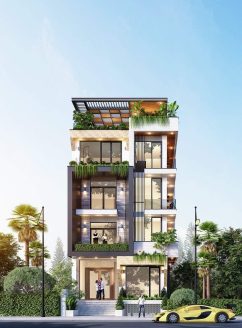 Thiết kế nhà phố quảng ngãi