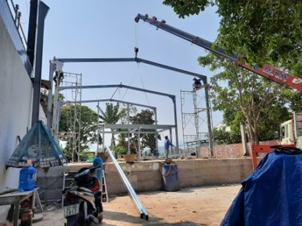 Nhà xưởng sản xuất sơn ASIA