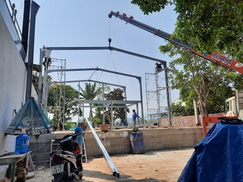 Thi công nhà xưởng tại Đà Nẵng