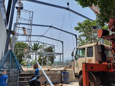 Thi công nhà xưởng tại Đà Nẵng