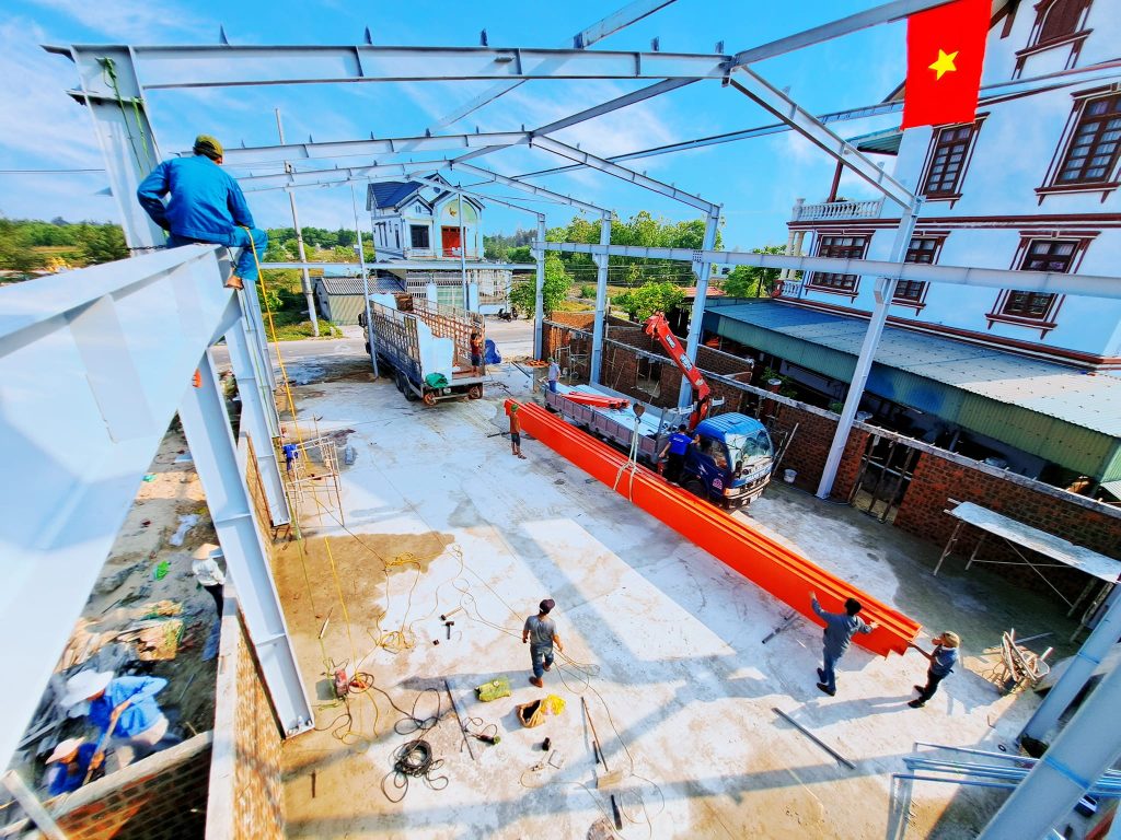 Thi công nhà xưởng tại Đà Nẵng