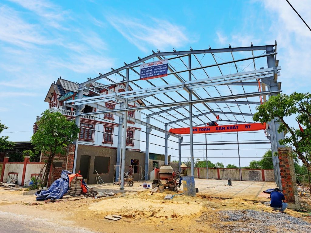 Thi công nhà xưởng tại Đà Nẵng