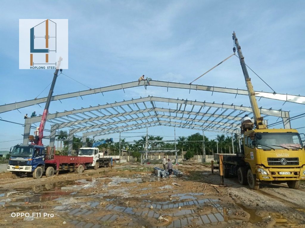 Thi công nhà xưởng tại Đà Nẵng