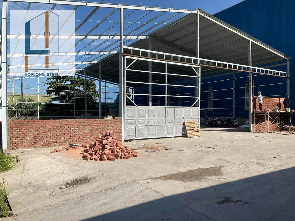 Thi công nhà thép tiền chế tại Hòa Vang Đà Nẵng