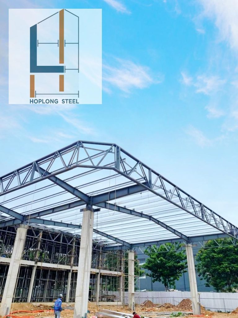 Thi công nhà thép tiền chế tại Cẩm Lệ Đà Nẵng