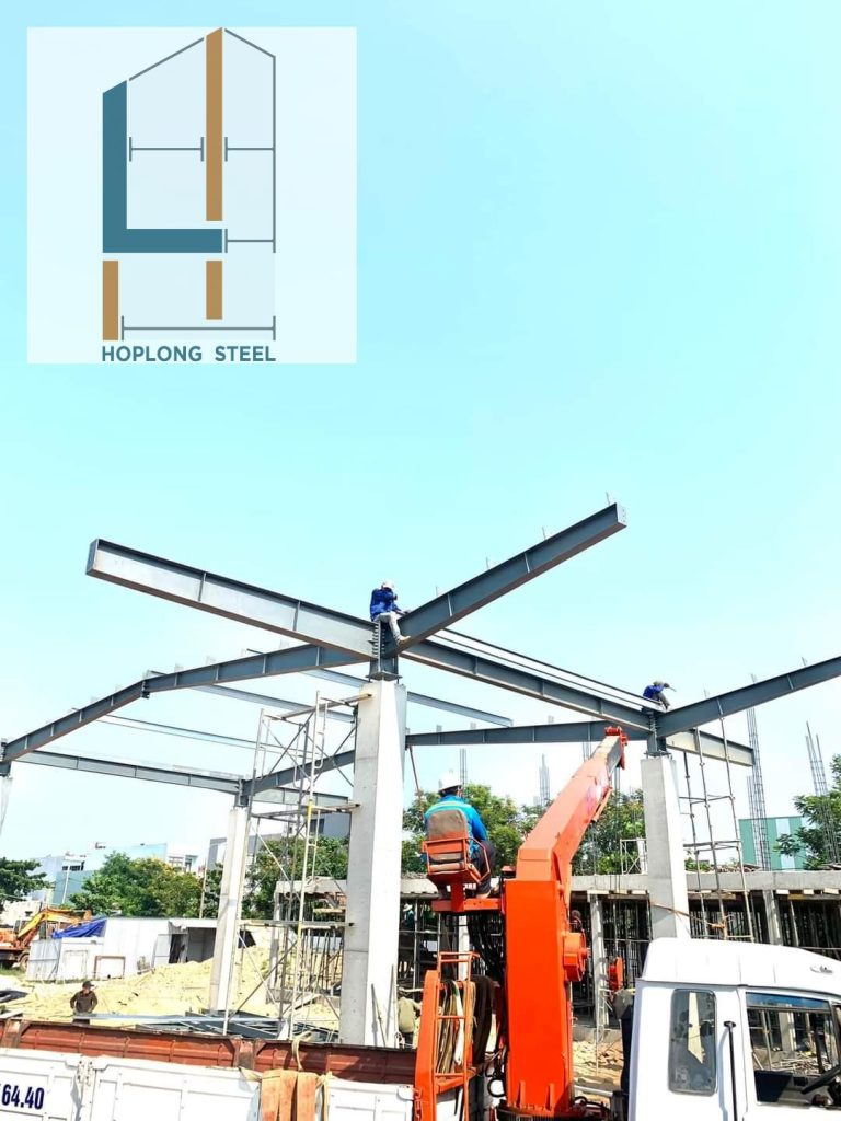 Thi công nhà thép tiền chế tại Cẩm Lệ Đà Nẵng