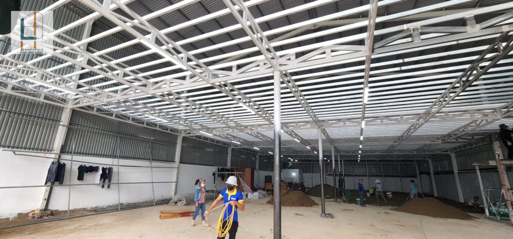 Báo giá thi công nhà xưởng tại Bình Định