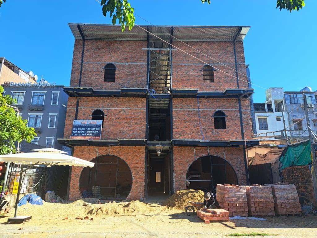 Thi công nhà thép tiền chế