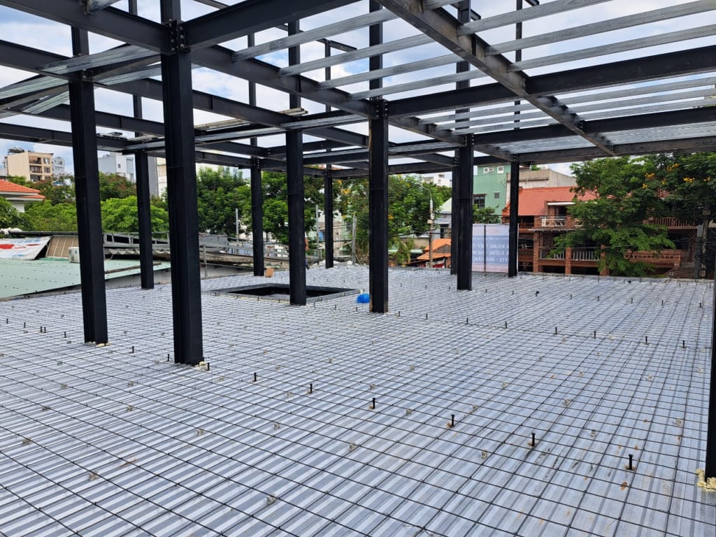 Thi công nhà thép tiền chế